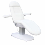 tablelya fauteuil esthétique électrique blanc avec têtière trou visage 126115_12_23
