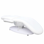 tablelya fauteuil esthétique électrique blanc avec têtière trou visage 126115_5_23