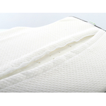 :oreiller-orthopedique-coussin-ergonomique-memoire-forme-arthrose-coussin-cervical déhoussable zip