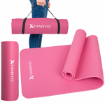 pilates tapis gym épais habys tablelya rose airex -182x60x1cm