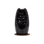 habys fontaine à encens céramique noire tablelya WATERFALL-black-2306_2
