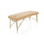 tablelya housse coton cappuccino trou visage 80x200 table de massage showroom