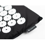habys champs de fleur automassage acupression ensemble tapis oreiller noir tablelya-1634_5