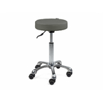 tablelya RS tabouret à roulettes double bandes caoutchouc de chez Habys modèle tablelya RS gris
