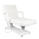tablelya table électrique esthétique épilation blanche avec têtière amovible 131859_1