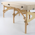 tablelya table bois feldenkrais avec pied central pour plus de stabilité et de performances