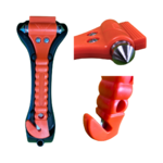 marteau brise vitre et coupe ceinture avec support de fixation