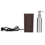 chauffe huile avec flacon bec berseur de 300ml en inox-sortie de carton-tablelya