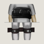 sangle de maintien thorax et jambes en tissi 3D mobercas tablelya CI-100