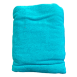 drap housse turquoise sans trou visage