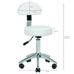 tabouret-a-roulettes-assis-ronde-dossier-pied-5-branches-chromé-skai-blanc-design-moderne-esthétique-spa-dimensions-tablelya-100764_5_2