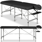 table-massage-medemal-noire-vues-multiples