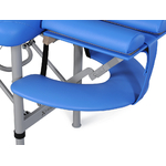 table-chiro-portable-appui-bras-bleu