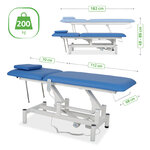 dimensions-table-de-massage-electrique-longueur-largeur-hauteur-professionnelle-bleu
