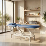 table-de-massage-electrique-en-situation-cabinet-spa-design-professionnel-bleu-tablelya