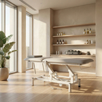 table-de-massage-electrique-en-situation-cabinet-spa-design-professionnel-gris-tablelya