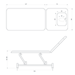 table-de-massage-electrique-torac-weelko-dimensions-encombrement-tablelya