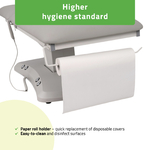 table-de-soins-grise-porte-rouleau-papier-hygiene-desinfection-estella-ergo-2-tablelya