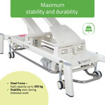 Table de chiropraxie électrique Upright Chiro Z7 – 7 sections, drops, commande au pied 4