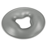 Coussin facial silicone KOMFORT gris, base rigide, vue 2