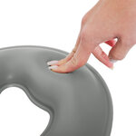 Coussin facial silicone KOMFORT gris, base rigide, vue 5
