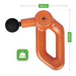 Pistolet de massage HABYS Pro Therapy Go orange, vue 6