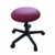 mobercas tabouret roulettes assise ronde bords arrondis couleur berry framboise vue principale 1 tablelya