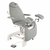 c3565 ecopostural tablelya fauteuil gynécologie électrique avec appui-bras châssis étroit faible encombrement