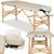 table de massage largeur 60 cm en bois domicile tablelya habys Stol-do-masazu-Panda-70-cm-bezowy-407_1