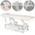 table-de-massage-electrique-professionnelle-optima-reglage-hauteur-telecommande-satin-comfort-blanc-tablelya