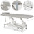 table-de-massage-electrique-professionnelle-optima-reglage-hauteur-telecommande-satin-comfort-gris