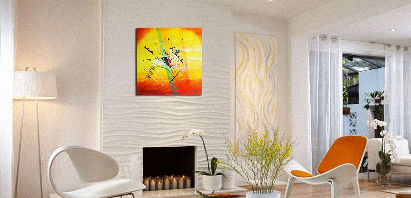 tableau-abstrait-orange-oeuvre-unique-pour-interieur-contemporain-peinture-abstraite-peintre-ellhea-galerie-art-style-deco