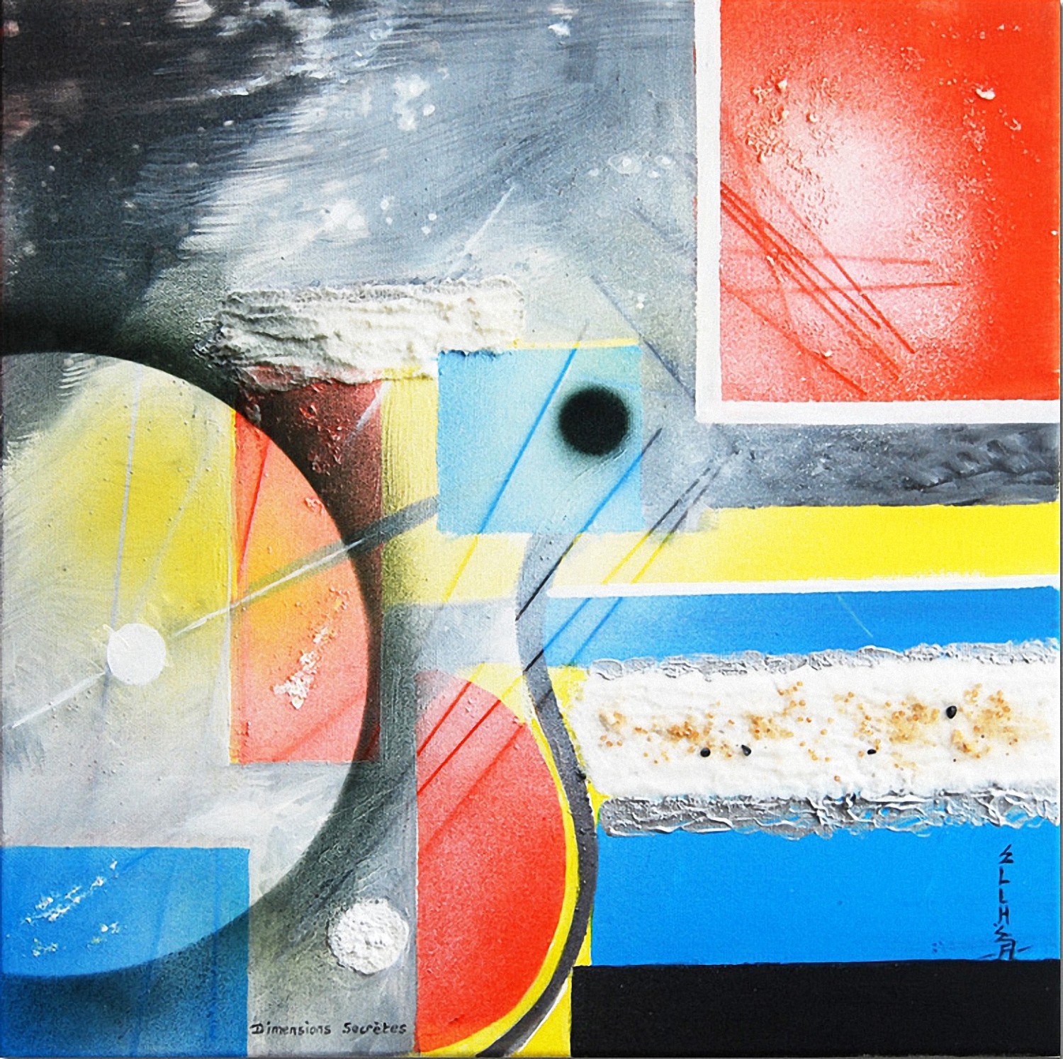 Découvrez notre sélection de peintures abstraites géométriques - Galerie Art Style Déco