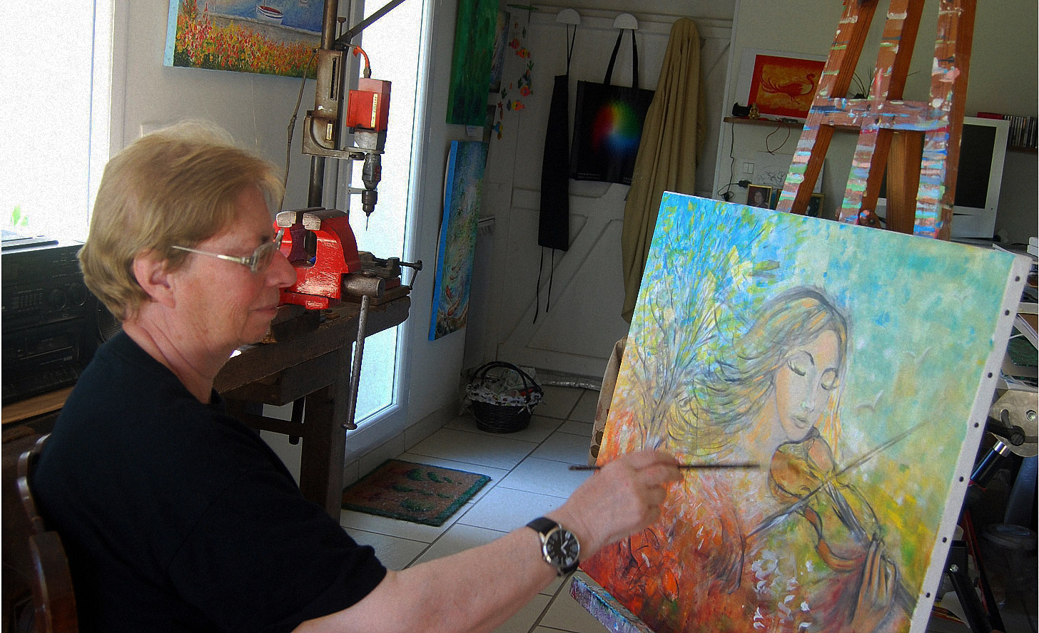 Artiste peintre contemporain connue - Ellhëa