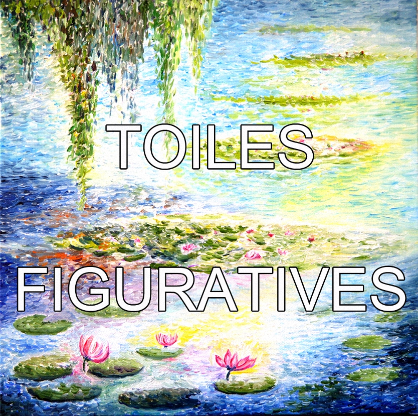 Toiles figuratives impressionnistes et modernes de l'artiste Ellhëa - galerie Art Style Déco 