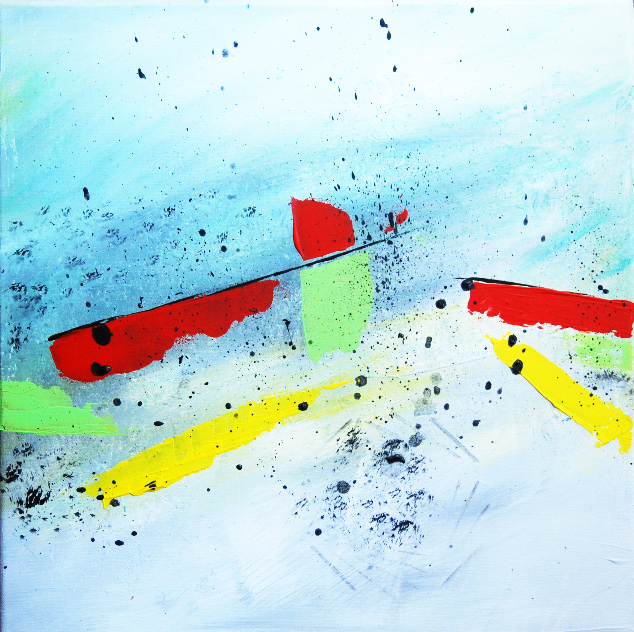 Tableaux abstraits modernes contemporains du peintre Ellhëa - galerie Art Style Déco