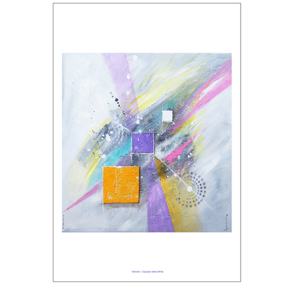 poster art abstrait achymia peinture ellhea 1