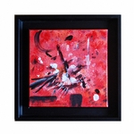 tableau-abstrait-rouge-ecriture-cadre-ellhea1c7