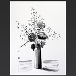 ikebana-encre fond noirc6