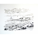 Encre noire Sur la plage2 c8