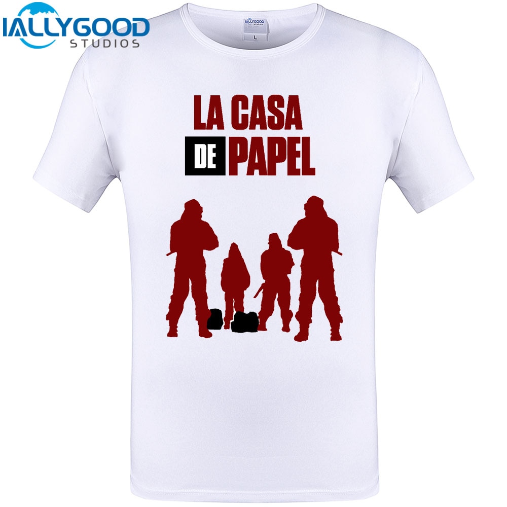 2018-Nouvelle-S-rie-TV-La-Casa-de-Papel-Hommes-Adulte-Doux-T-shirts-Tops-T