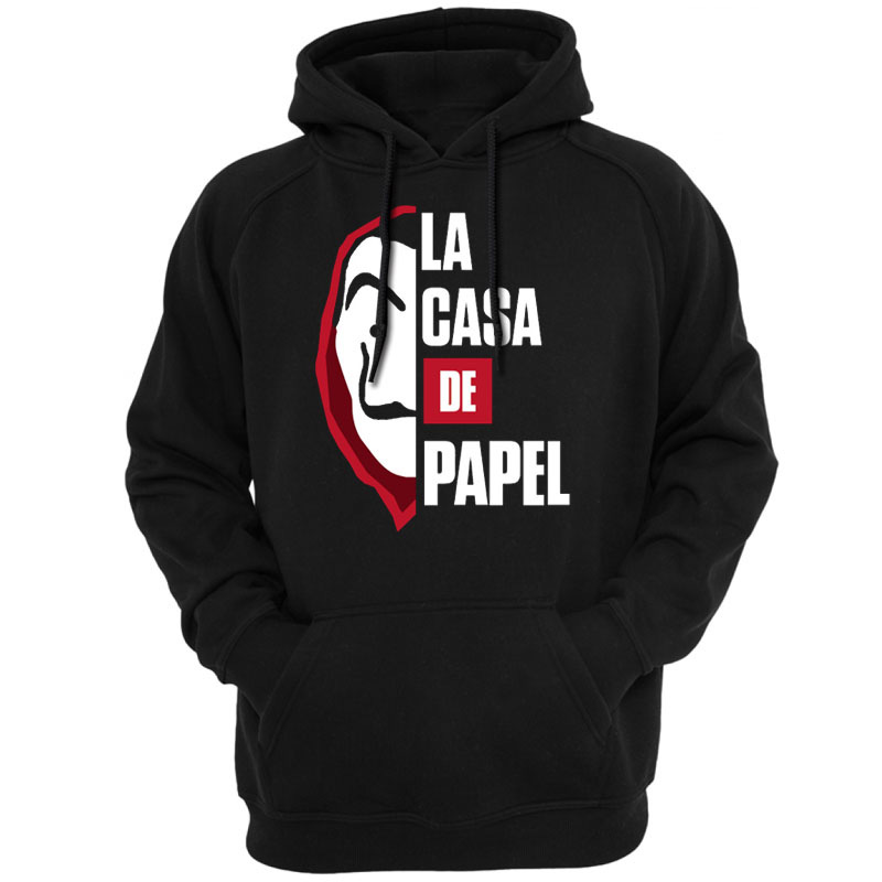 La-Casa-De-Papel-Hommes-Unisexe-Sweat-Shirts-V-tements-Sweat-Capuche-nouveau-Tv-Show-Series