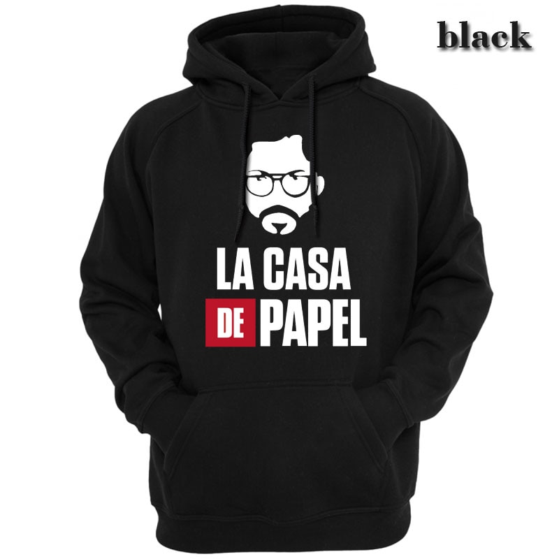La-Casa-De-Papel-Hommes-Unisexe-Sweat-Shirts-V-tements-Sweat-Capuche-nouveau-Tv-Show-Series