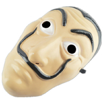 Halloween-Party-Salvador-Dali-Cosplay-Film-Masque-D-argent-Hold-Up-Du-Maison-de-Papier-La