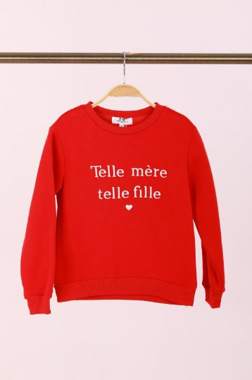 pull-mere-fille-rouge