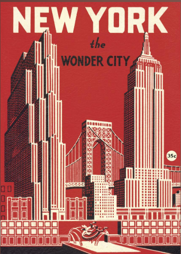 AFFICHE NEW YORK WONDER CITY - PAPETERIE/Affiche & papier décoratif - ARTE  RIVIERA