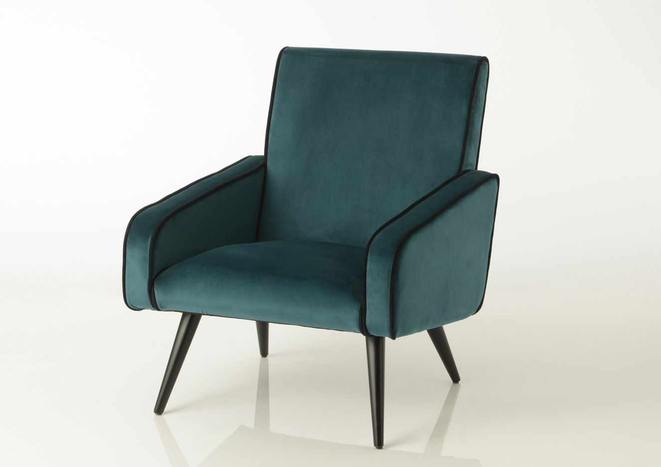 Fauteuil vert canard A