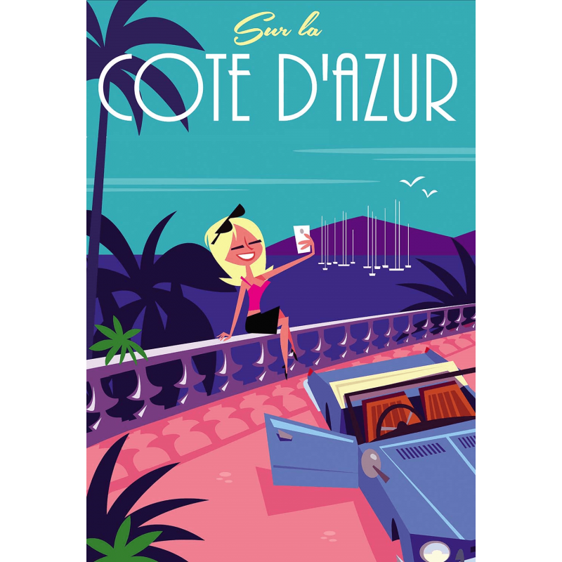 affiche-50x70-selfie-devant-la-mer