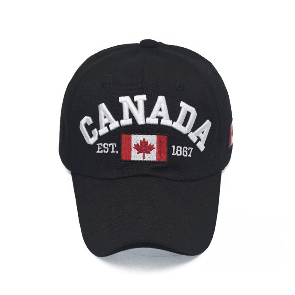 I-love-canada-Casquette-de-Baseball-en-coton-d-lav-pour-hommes-et-femmes-chapeau-rabat