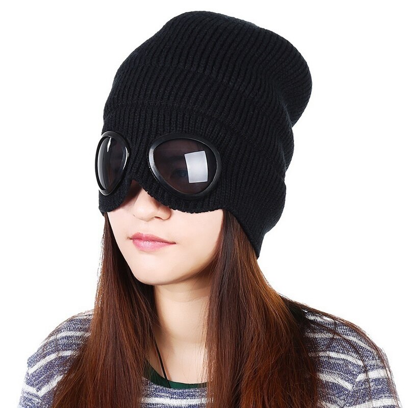 Nouveau-chapeau-d-hiver-avec-lentilles-lunettes-bonnet-tricot-polaire-paisse-chaud-unisexe-multi-fonction-pour